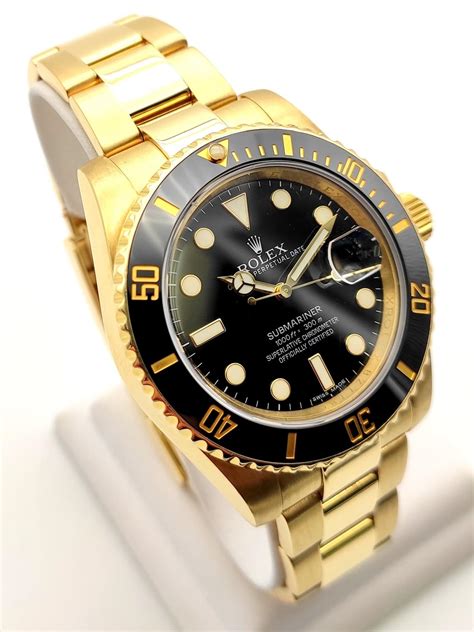 ebay rolex submariner yellow gold|pre owned rolex submariner uk.